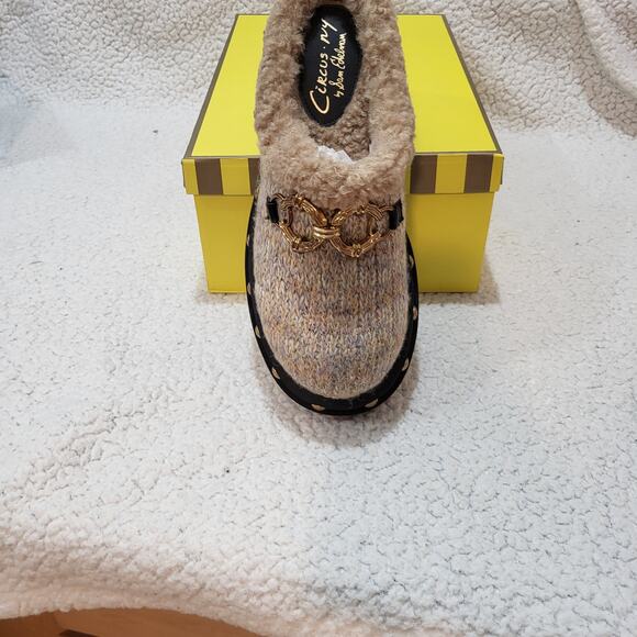 NEW Circus NY by Sam Edelman Women's Mule Natural Multi/Nutmeg Size 8 - Picture 4 of 11
